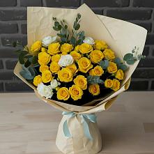 Букет цветов из:  Розы #REPLACE_PRED# Тирлянский