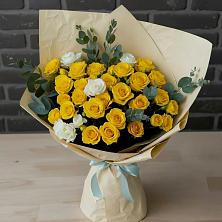 Букет цветов из:  Розы в Тирлянский