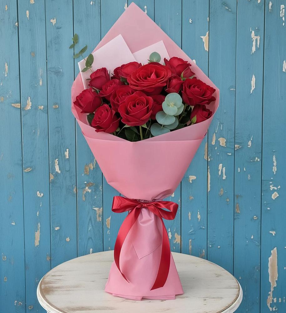 Букет цветов из: Розы в Тирлянский