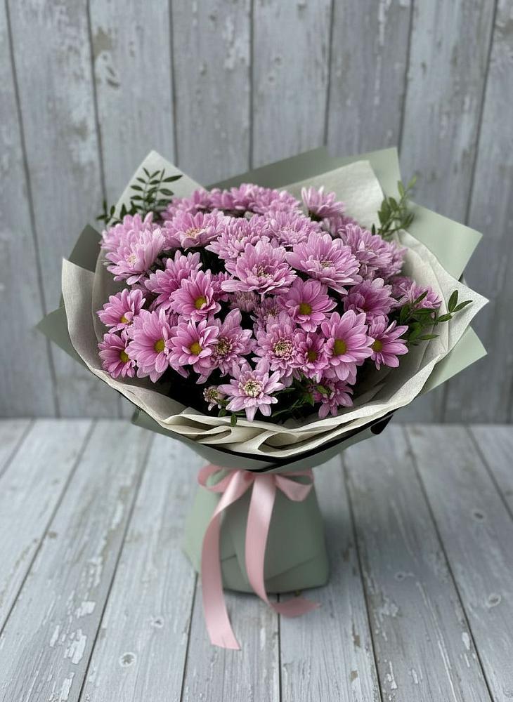 Букет цветов из: Хризантемы в Тирлянский