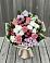 Букет цветов из: Альстромерии, Гвоздики, Розы и Хризантемы в Тирлянский