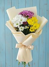 Букет цветов из:  Хризантемы в Тирлянский
