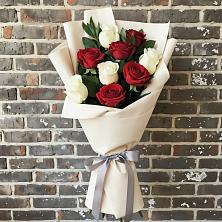 Букет цветов из:  Розы в Тирлянский