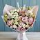 Букет цветов из: Альстромерии и Розы в Тирлянский