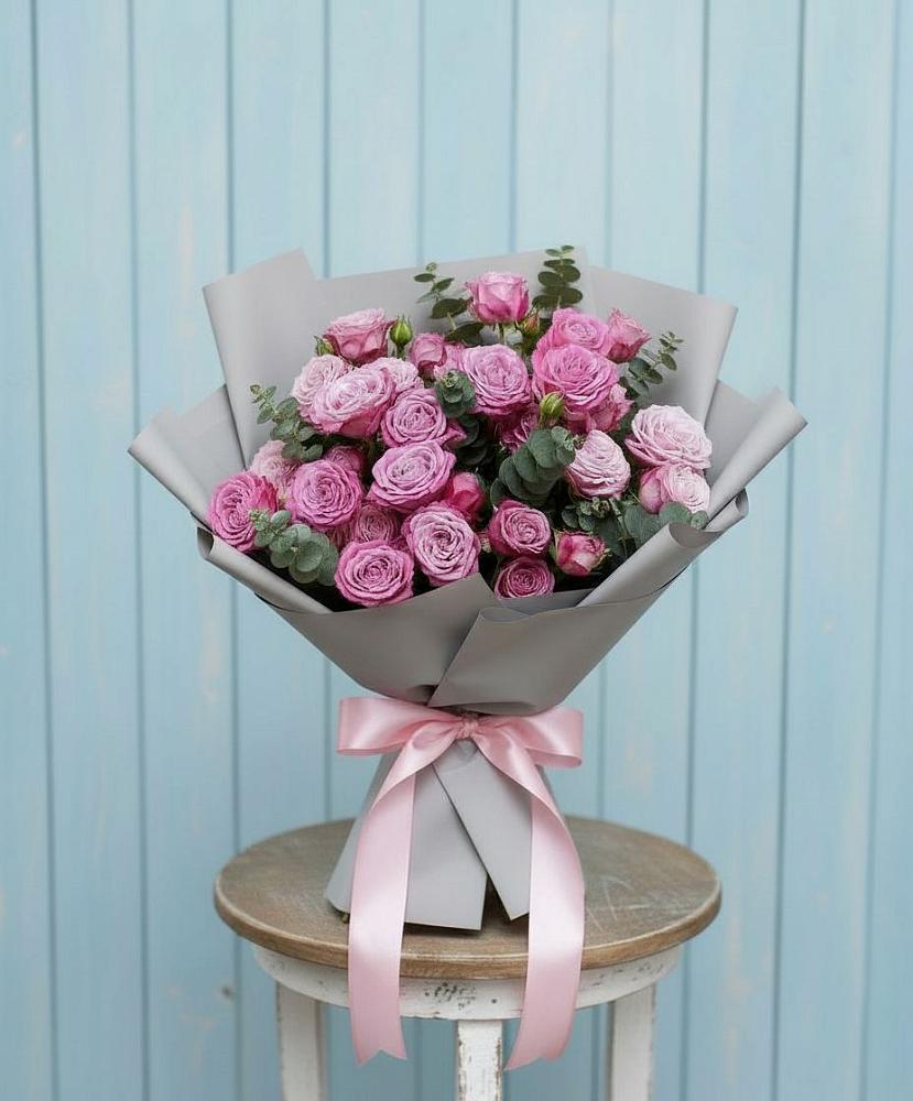 Букет цветов из: Розы в Тирлянский