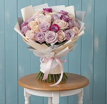 Букет цветов из:  Розы в Тирлянский
