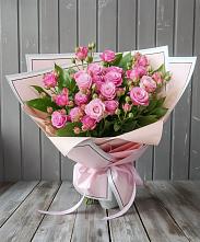 Букет Розовый кустик в Тирлянский