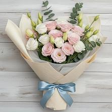 Букет цветов из:  Лизиантусы в Тирлянский