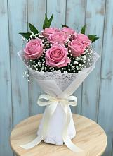Букет цветов из:  Розы в Тирлянский