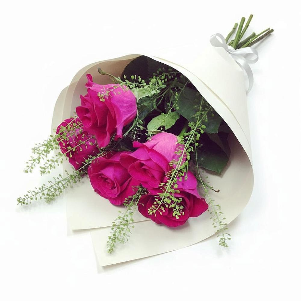 Букет цветов из: Розы в Тирлянский