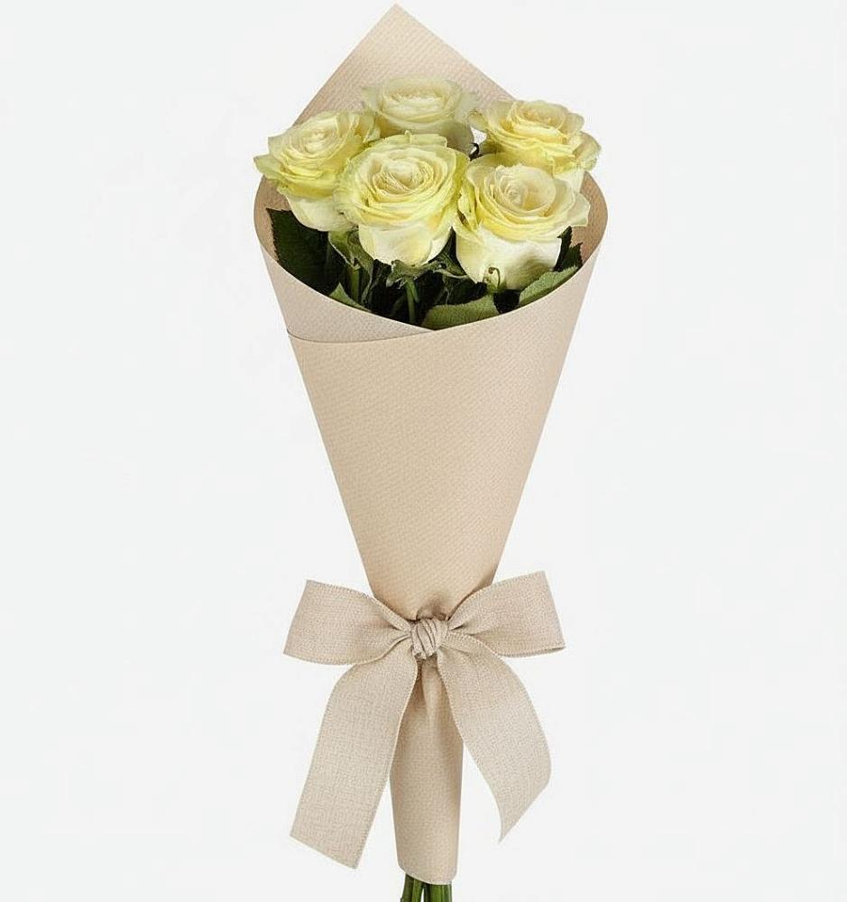 Букет цветов из: Розы в Тирлянский