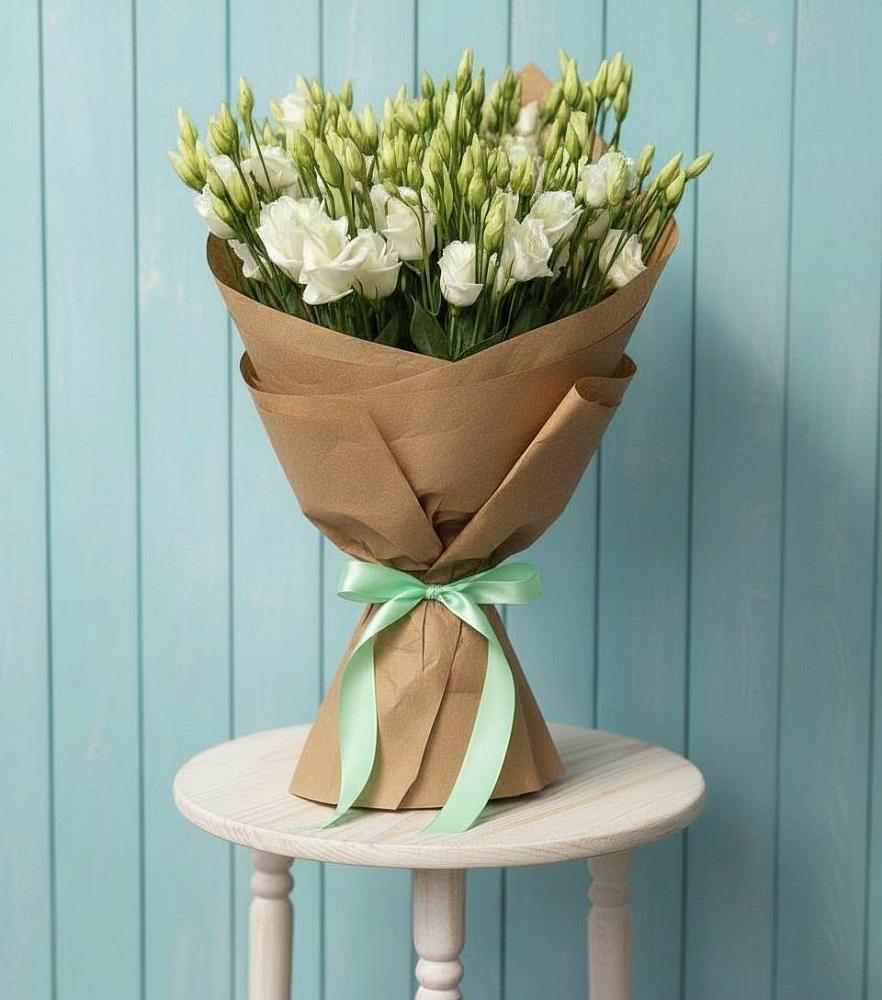 Букет цветов из: Лизиантусы в Тирлянский