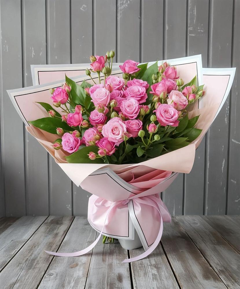 Букет Розовый кустик в Тирлянский