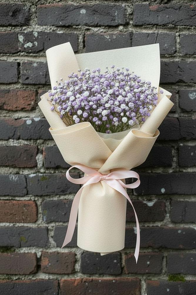 Букет цветов из: Гипсофила в Тирлянский