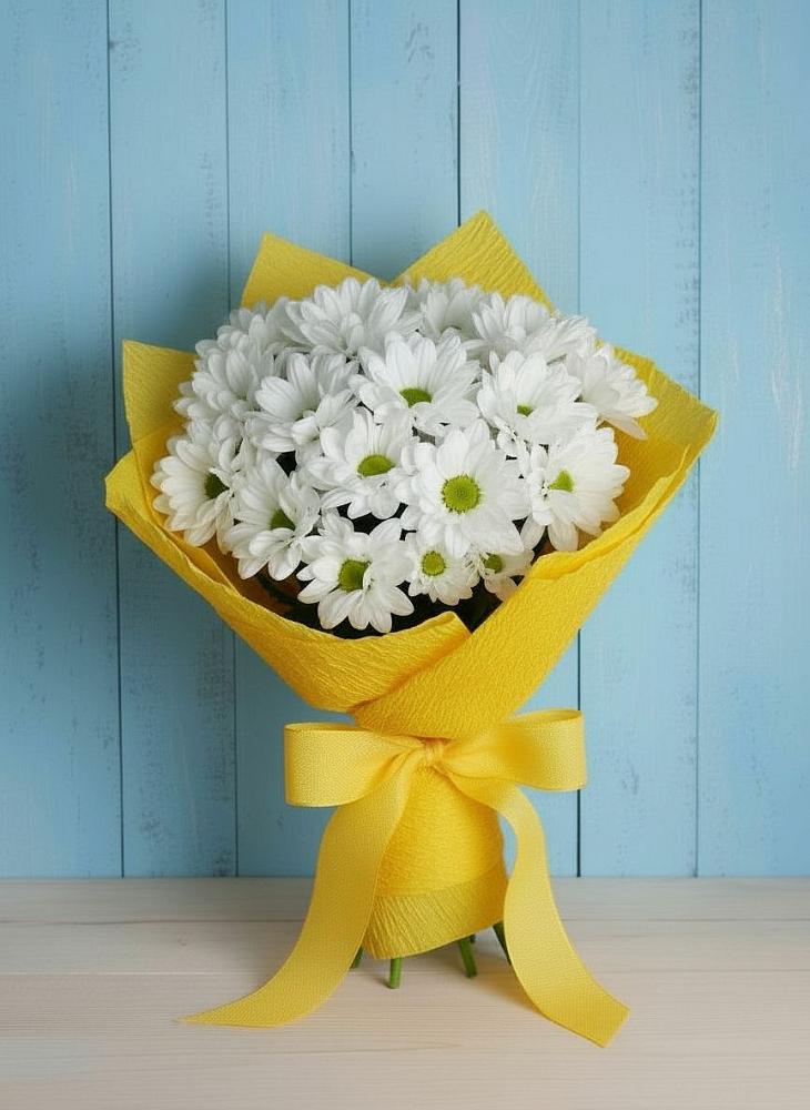 Букет цветов из: Хризантемы в Тирлянский