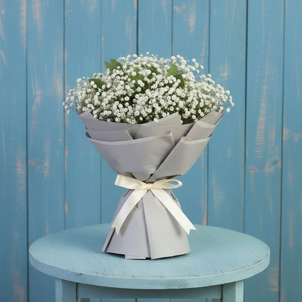 Букет цветов из: Гипсофила в Тирлянский