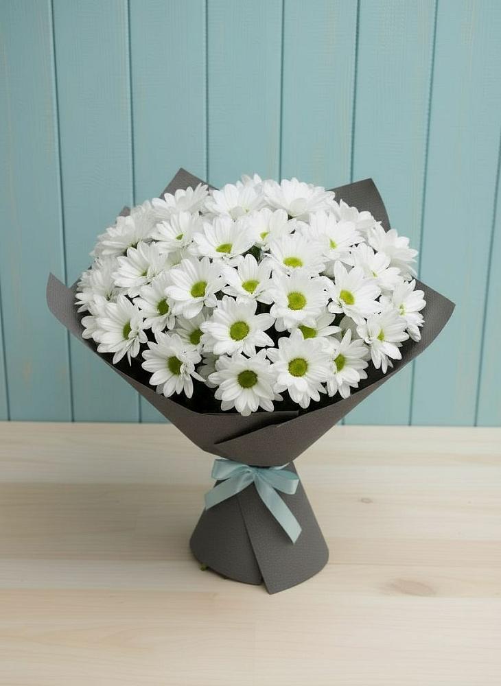 Букет цветов из: Хризантемы в Тирлянский