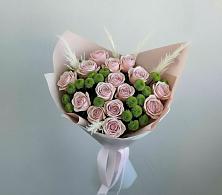 Букет цветов из:  Розы и Хризантемы #REPLACE_PRED# Тирлянский