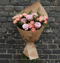 Букет цветов из:  Розы в Тирлянский