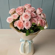 Букет Розовый шарм в Тирлянский