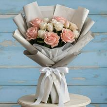 Букет цветов из:  Розы #REPLACE_PRED# Тирлянский