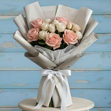 Букет цветов из:  Розы в Тирлянский