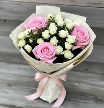 Букет цветов из:  Розы в Тирлянский