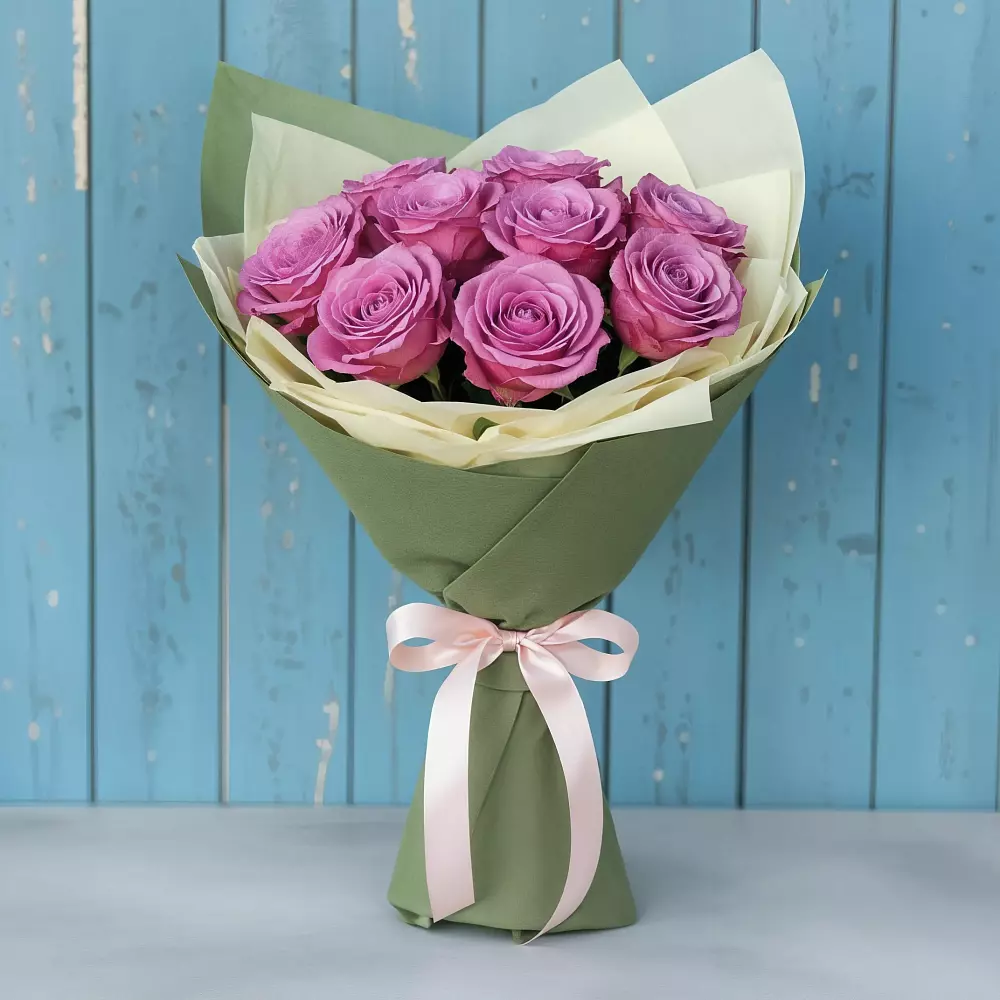 Букет Розы Фёрст Леди в Тирлянский