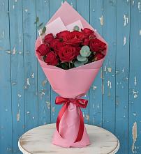 Букет цветов из:  Розы в Тирлянский