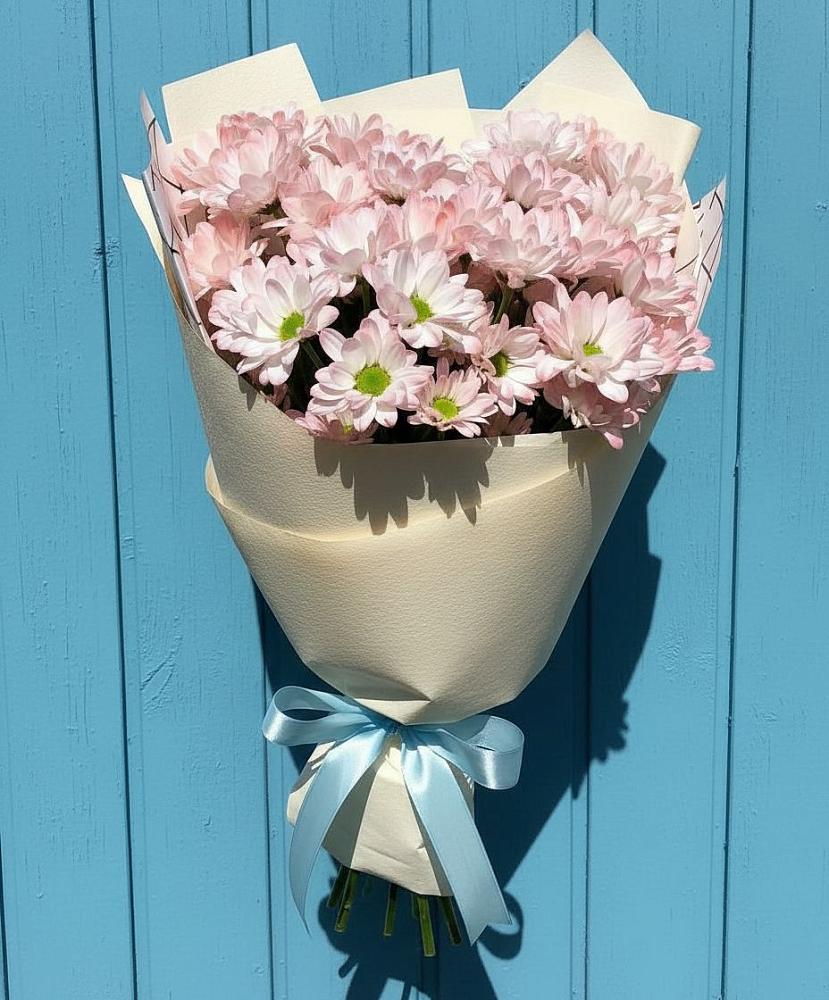 Букет цветов из: Хризантемы в Тирлянский