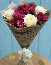 Букет цветов из:  Розы #REPLACE_PRED# Тирлянский