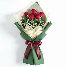 Букет цветов из:  Розы в Тирлянский