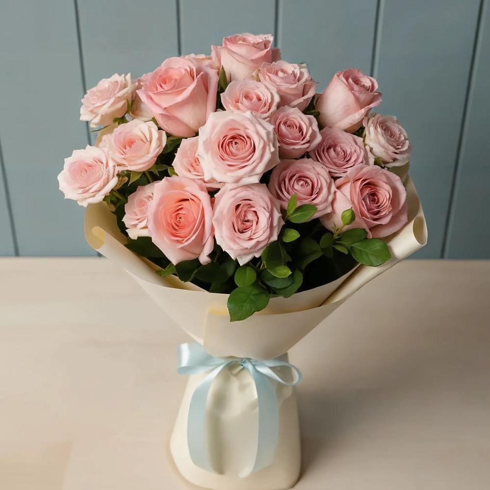 Букет Розовый шарм в Тирлянский