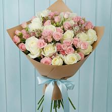 Букет цветов из:  Розы #REPLACE_PRED# Тирлянский