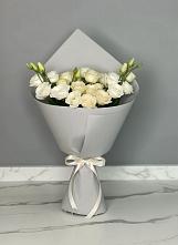 Букет цветов из:  Розы и Лизиантусы #REPLACE_PRED# Тирлянский